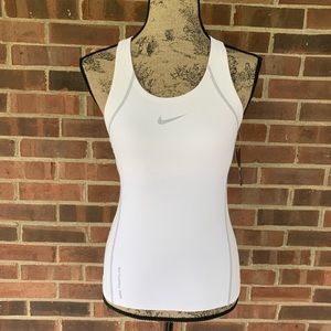 Nike XS White Triathlon Cycling or Running Tank